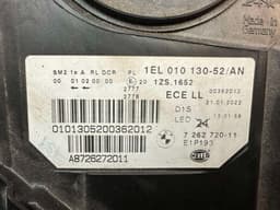 BMW 63127262720 7262720 7237647 Headlight right BMW 5 GRAN TURISMO (F07) (2009-2017) — thumbnail 4