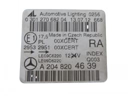 MERCEDES-BENZ A2048204639 A2048203839 Headlight right MERCEDES-BENZ C-CLASS (W204) (2007-2013) — thumbnail 8