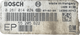 OPEL Engine Control Unit / module (ECU) OPEL ZAFIRA B (A05) (2005-2014) — thumbnail 4