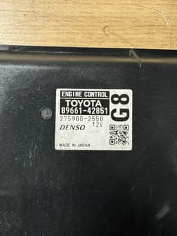 TOYOTA 8966142851 2759002550 8966142852 Engine Control Unit / module (ECU) TOYOTA RAV 4 III (XA30) (2005-2012) — thumbnail 3