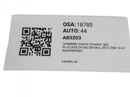 MERCEDES-BENZ A6429009801 Engine Control Unit / module (ECU) MERCEDES-BENZ GL-CLASS (X164) (2006-2012) — thumbnail 4