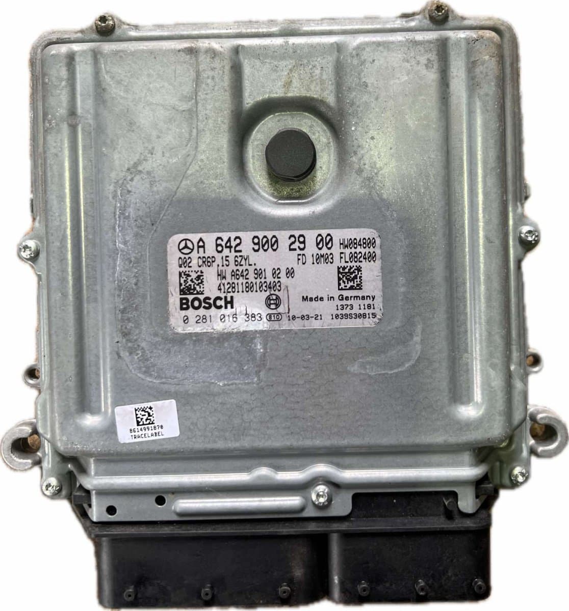 MERCEDES-BENZ A6429002900 0281016383 A2049005912 A2075450108 Engine Control Unit / module (ECU) MERCEDES-BENZ C-CLASS (W204) (2007-2013)