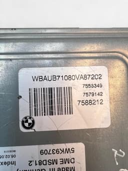 BMW 12147579144 12147640015 61359395657 7579144 7640015 9395657 Engine Control Unit / module (ECU) BMW 1 (E81, E82, E87, E88) (2003-2013) — thumbnail 9
