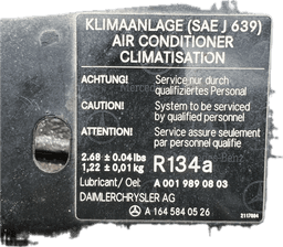 MERCEDES-BENZ 0019890803 1645840526 A1646200191 A1646200291 A1646200486 A1646201234 A1646200431 A1646201134 Front panel MERCEDES-BENZ GL-CLASS (X164) (2006-2012) — thumbnail 8
