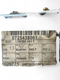 VW L7H000043T 7H0805598 7H0805095A Front panel VW TRANSPORTER T5 / MULTIVAN (7H, 7E, 7J) (2003-2015) — thumbnail 8
