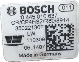 JEEP 0445010637 35022130F 68148206AA 68211262AA 68211268AA 68211269AA Fuel injection pump, diesel JEEP GRAND CHEROKEE IV (WK, WK2) (2010-2021) — thumbnail 5