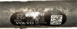 VOLVO 30777759 0445215025 Fuel Distributor / fuel rail VOLVO S60 II / V60 I (2010-2018) — thumbnail 3