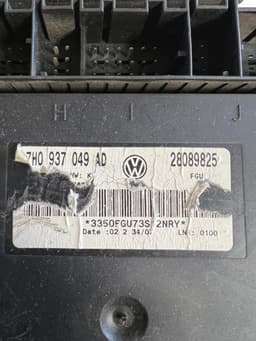 VW 7H0937049AD Comfort Module (CCM) VW TRANSPORTER T5 / MULTIVAN (7H, 7E, 7J) (2003-2015) — thumbnail 5