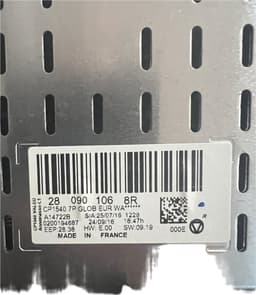 RENAULT 280901068R Dash screen RENAULT MEGANE IV (B9A/M) (2015-) — thumbnail 4