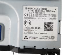 MERCEDES-BENZ A2059002211 Dash screen MERCEDES-BENZ C-CLASS (W205) (2013-2021) — thumbnail 4