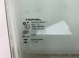 JEEP 68068670AE Door window glass front right JEEP GRAND CHEROKEE IV (WK, WK2) (2010-2021) — thumbnail 2