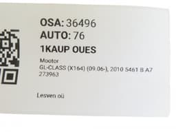 MERCEDES-BENZ 273963 273.963 A2730109300 Engine MERCEDES-BENZ GL-CLASS (X164) (2006-2012) — thumbnail 7