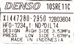 HONDA AC / aircon Compressor HONDA HR-V II (RU) (2014-2022) — thumbnail 8