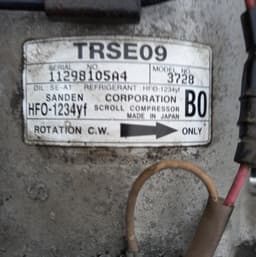 HONDA TRSE09 38810R6FG72 AC / aircon Compressor HONDA CR-V IV (RM) (2012-2016) — thumbnail 4