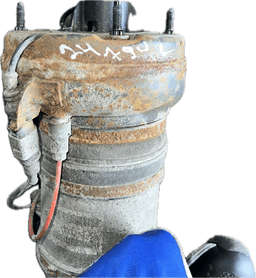 AUDI 4G0616039AM 4G0616039AR Air shock absorber front left AUDI A6 / A6 ALLROAD (C7, 4G) (2010-2018) — thumbnail 3
