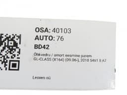 MERCEDES-BENZ A1643205913 A1643204413 AS-2450 Air shock absorber front right MERCEDES-BENZ GL-CLASS (X164) (2006-2012) — thumbnail 5