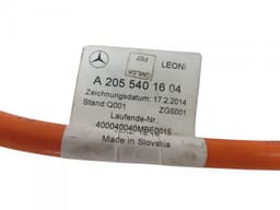 MERCEDES-BENZ A2055452428 2055401604 A2055406304 A2055405626 A2055401806 Battery Cable MERCEDES-BENZ C-CLASS (W205) (2013-2021) — thumbnail 3