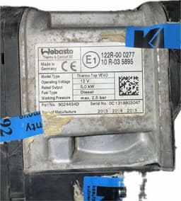 VOLVO 122R000277 Auxiliary / pakring heater (webasto) VOLVO V70 III (BW) (2007-2016) — thumbnail 5