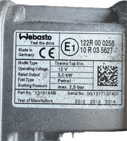 BMW 6412229656702 Auxiliary / pakring heater (webasto) BMW 3 (F30, F31, F34, F80) (2011-2019) — thumbnail 4