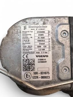 VOLVO 10R031075 122R000023 31369514 31436477 Auxiliary / pakring heater (webasto) VOLVO V40 (2012-2019) — thumbnail 6