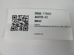 MERCEDES-BENZ A1648800057 A1648800557 Bonnet MERCEDES-BENZ ML-CLASS (W164) (2005-2011) — thumbnail 4
