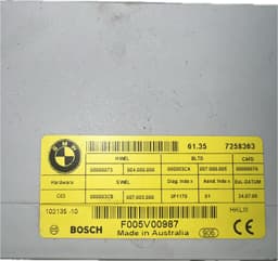 BMW 7258363 61357394649 61357365902 61357327886 61357317512 61357304629 61357283896 61357258363 61357240611 61357232482 Bootlid / tailgate control unit BMW 5 GRAN TURISMO (F07) (2009-2017) — thumbnail 4