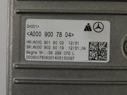 MERCEDES-BENZ A0009007804 A0009001303 A0009002103 A0009005703 A0009007804 A0009001407 Camera control unit MERCEDES-BENZ GL-CLASS (X166) (2012-2019) — thumbnail 3