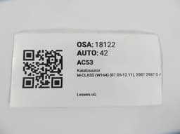 MERCEDES-BENZ A1644902092 A1644903192 A1644900892 Catalyc Converter MERCEDES-BENZ ML-CLASS (W164) (2005-2011) — thumbnail 6