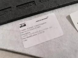 MCLAREN McLaren 570S Spider FLOOR CARPETS 13N1465CP — thumbnail 8