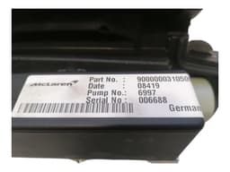 MCLAREN McLaren 600LT Spider ROOF HYDRAULIC PUMP 11A8269SP — thumbnail 6