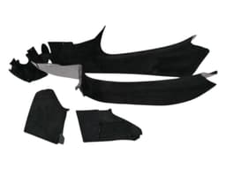 MCLAREN McLaren 600LT CARPET SET RHD TRIM FLOOR BLACK 13NA021CP — thumbnail 1
