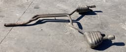 AUDI 4G0253611M 4G0253612M Exhaust system complete AUDI A6 / A6 ALLROAD (C7, 4G) (2010-2018) — thumbnail 6