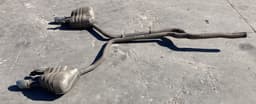 AUDI 4G0253611M 4G0253612M Exhaust system complete AUDI A6 / A6 ALLROAD (C7, 4G) (2010-2018) — thumbnail 2