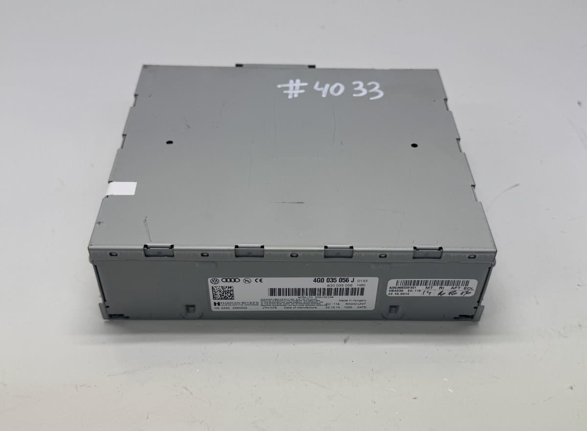 AUDI 4G0035056J Radio AUDI A6 / A6 ALLROAD (C7, 4G) (2010-2018)