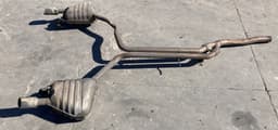 AUDI 4G0253611M 4G0253612M Exhaust system complete AUDI A6 / A6 ALLROAD (C7, 4G) (2010-2018) — thumbnail 7