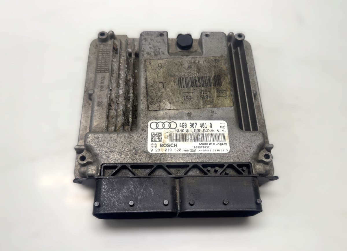 AUDI 4G0907401Q 0281019320 Engine Control Unit / module (ECU) AUDI A6 / A6 ALLROAD (C7, 4G) (2010-2018)