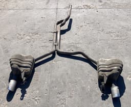 AUDI 4G0253611M 4G0253612M Exhaust system complete AUDI A6 / A6 ALLROAD (C7, 4G) (2010-2018) — thumbnail 3