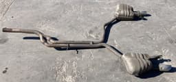 AUDI 4G0253611M 4G0253612M Exhaust system complete AUDI A6 / A6 ALLROAD (C7, 4G) (2010-2018) — thumbnail 1