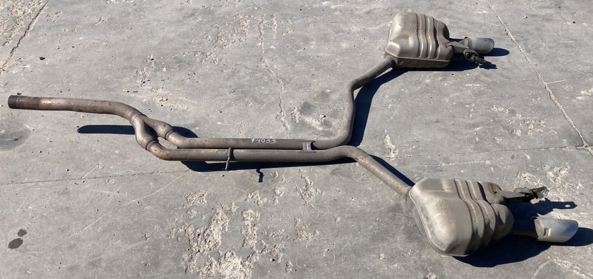 AUDI 4G0253611M 4G0253612M Exhaust system complete AUDI A6 / A6 ALLROAD (C7, 4G) (2010-2018)