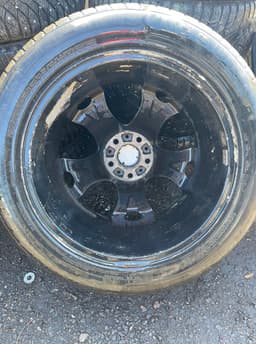 BMW 9JX19 10JX19 ET48 ET45 D72.6 5X112 Rim set With Tyres 4 pcs BMW X5 (E53) (2000-2007) — thumbnail 8