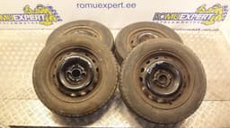 OPEL 4X100 2140142 Rim set With Tyres 4 pcs OPEL MERIVA A (2003-2010) — thumbnail 1