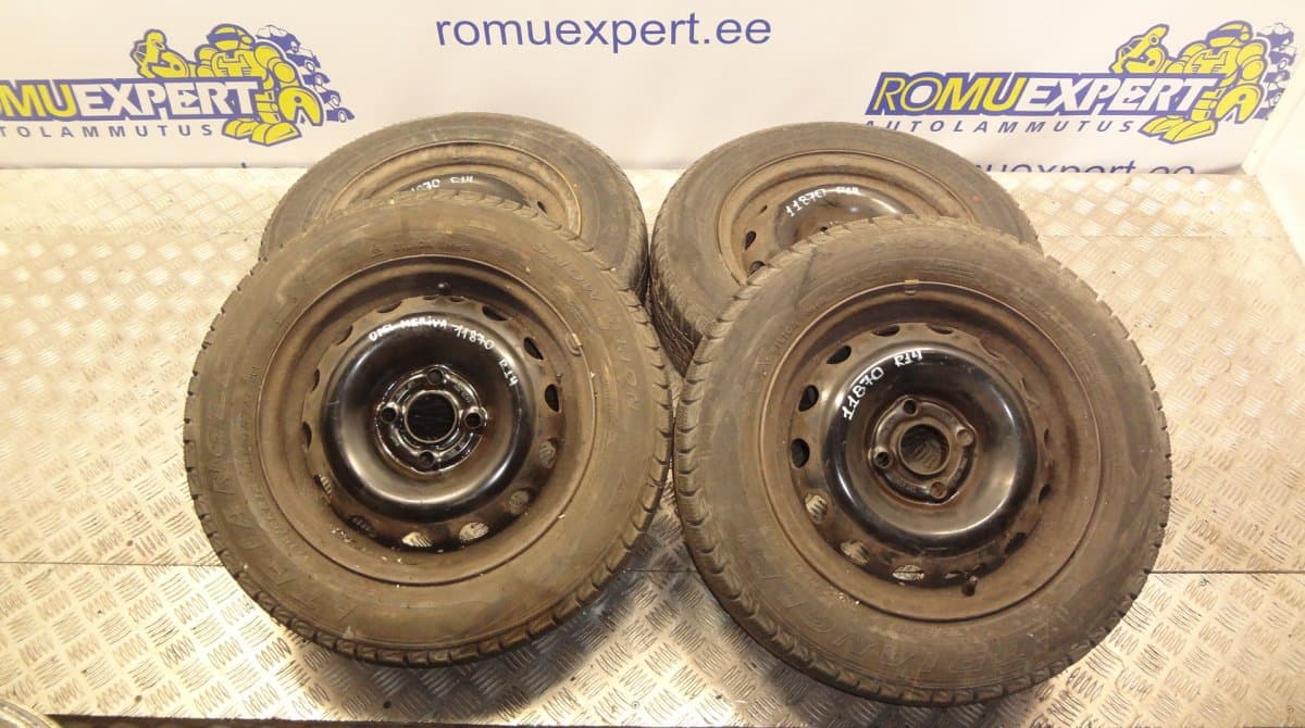 OPEL 4X100 2140142 Rim set With Tyres 4 pcs OPEL MERIVA A (2003-2010)