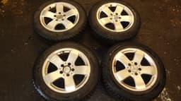 MERCEDES-BENZ 5X112 Rim set With Tyres 4 pcs MERCEDES-BENZ E-CLASS (W211) (2002-2009) — thumbnail 1