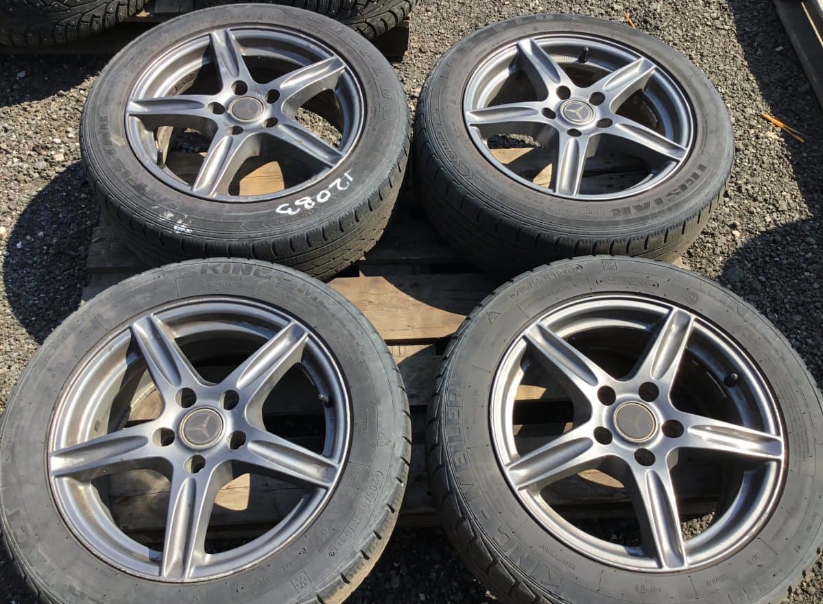 5X112 Rim set With Tyres 4 pcs MERCEDES-BENZ B-CLASS (W245) (2005-2011)