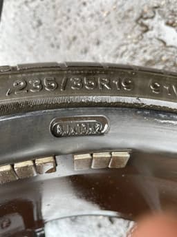 BMW 8JX19 9JX19 ET15 D74.1 5X120 Rim set With Tyres 4 pcs BMW 5 (E39) (1995-2004) — thumbnail 10