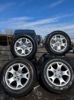 BMW 7.5JX17 ET48 D72.6 5X120 Rim set With Tyres 4 pcs BMW X5 (E53) (2000-2007) — thumbnail 1