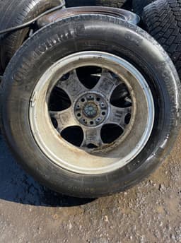 BMW 7.5JX17 ET48 D72.6 5X120 Rim set With Tyres 4 pcs BMW X5 (E53) (2000-2007) — thumbnail 9