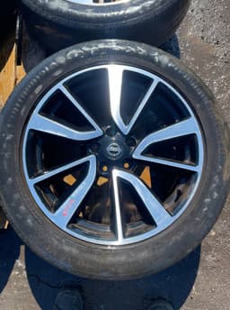 NISSAN 19X7J ET40 D66.1 5X114.3 Rim set With Tyres 4 pcs NISSAN X-TRAIL III (T32) (2013-2022) — thumbnail 2