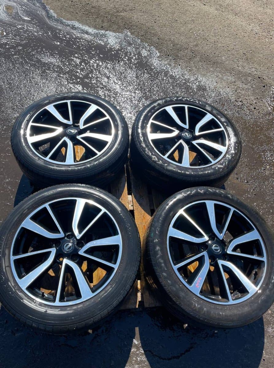 NISSAN 19X7J ET40 D66.1 5X114.3 Rim set With Tyres 4 pcs NISSAN X-TRAIL III (T32) (2013-2022)