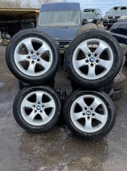 BMW 8JX17 ET46 D72.6 5X120 Rim set With Tyres 4 pcs BMW X3 (E83) (2004-2012) — thumbnail 1